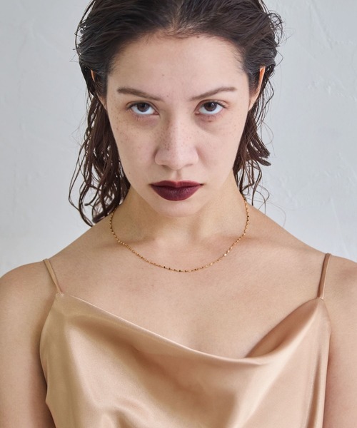 JUPITER(ジュピター)の「【SV】チェーンネックレス<41.5cm(調節した時の長さ38㎝)>(ネックレス・レディース・ゴールド系1/ゴールド系2・FREE)」の17枚目の写真