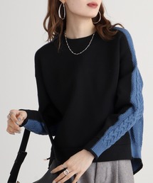 A.N.L（エーエヌエル　レーベル）の「A.N.L バックケーブル切り替えトップス（その他トップス）」