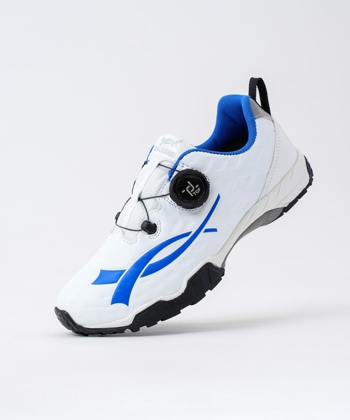 DIAL DRIVE（ダイヤルドライブ）の「【DIAL DRIVE】ダイヤルドライブ PRO7（スニーカー・キッズ・パープル/イエロー/ブルー/ホワイト/ブラック・22.5cm/21.5cm/23cm/22cm/21cm/20cm/19cm/18cm）」の2枚目の写真