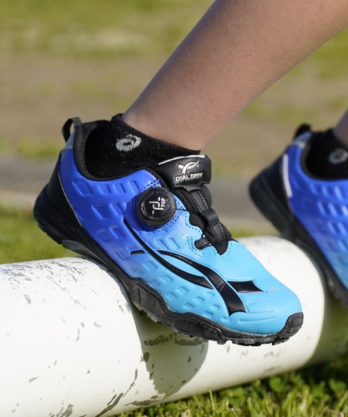 DIAL DRIVE（ダイヤルドライブ）の「【DIAL DRIVE】ダイヤルドライブ PRO7（スニーカー・キッズ・パープル/イエロー/ブルー/ホワイト/ブラック・22.5cm/21.5cm/23cm/22cm/21cm/20cm/19cm/18cm）」の22枚目の写真