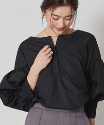 ボートネック」に該当するシャツ/ブラウスファッション通販