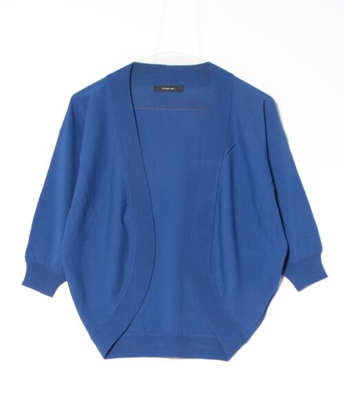 INTERPLANET（インタープラネット）の「【接触冷感・ＵＶ】ドルマンカーディガン（カーディガン/ボレロ・レディース・ブルー/グレー/オフホワイト/ブラック/イエロー・FREE）」の20枚目の写真