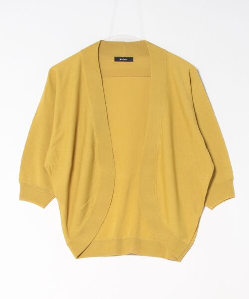 INTERPLANET（インタープラネット）の「【接触冷感・ＵＶ】ドルマンカーディガン（カーディガン/ボレロ・レディース・ブルー/グレー/オフホワイト/ブラック/イエロー・FREE）」の21枚目の写真