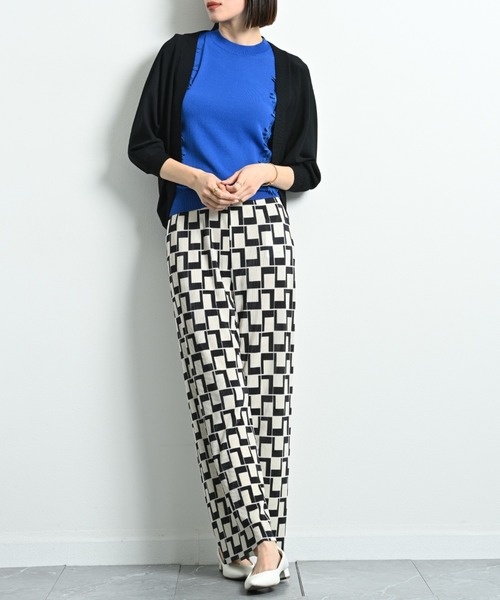 INTERPLANET（インタープラネット）の「【接触冷感・ＵＶ】ドルマンカーディガン（カーディガン/ボレロ・レディース・ブルー/グレー/オフホワイト/ブラック/イエロー・FREE）」の15枚目の写真