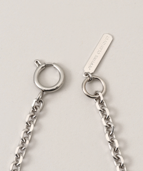 【Justine Clenquet】大人気★NATE ネイトチョーカー シルバー 楽天市場】ジュスティーヌクランケ Justine Clenquet ネイト