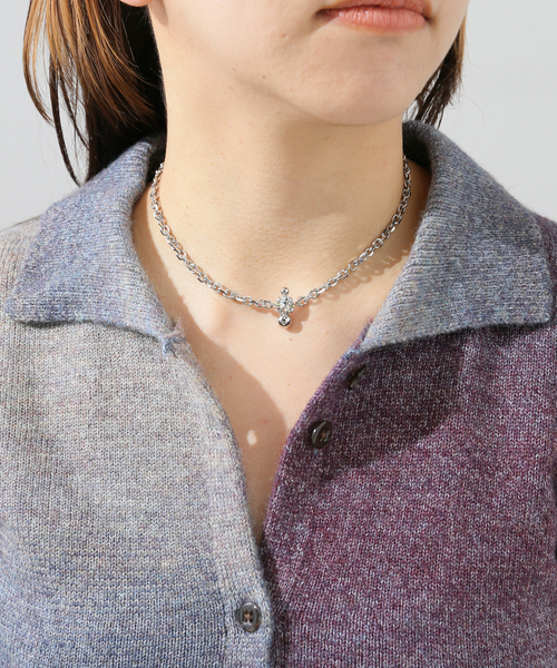 【Justine Clenquet】大人気★SAT サットネックレス シルバー Justine Clenquet シルバーチョーカー 国内発送 (Justine