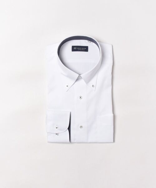 透け防止 形態安定ノーアイロン ボタンダウン 長袖ビジネスワイシャツ（ビジネスシャツ）｜TOKYO SHIRTS（トウキョウシャツ）