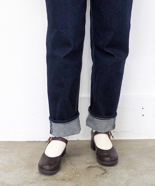 あしながおじさん（アシナガオジサン）の「ストラップパンプス　1310247（パンプス・レディース・ライトブルー/ブラック/ダークブラウン/マルチ/ベージュ系その他・24.5cm/24cm/23.5cm/23cm/22.5cm）」の18枚目の写真