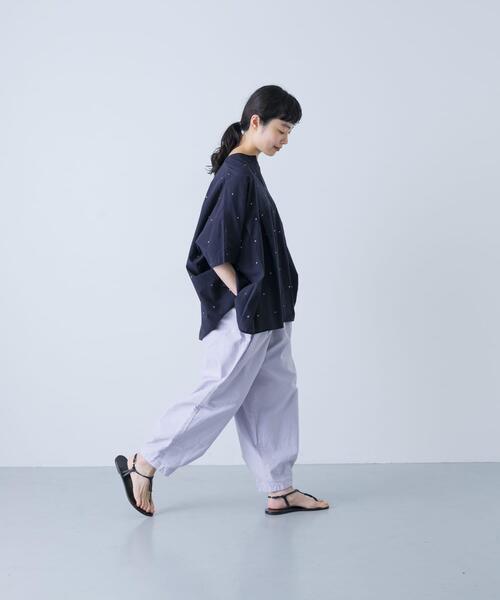 かぐれ　カラーコクーンパンツ カグレ かぐれ カラーコクーンパンツ （ラベンダー