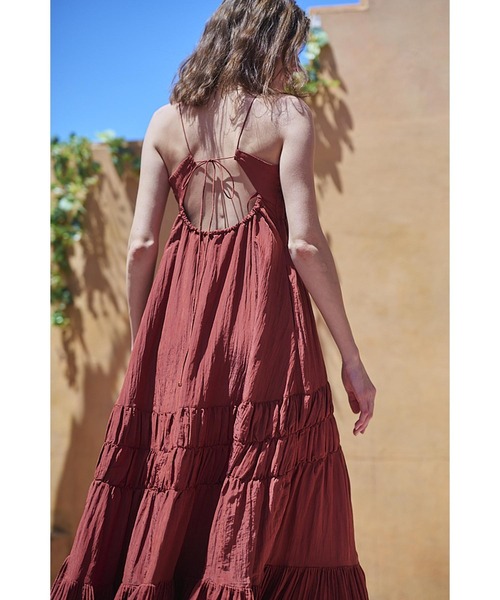 大勧め Haute シャーリングプリーツティアードドレス Dress Summer ワンピース