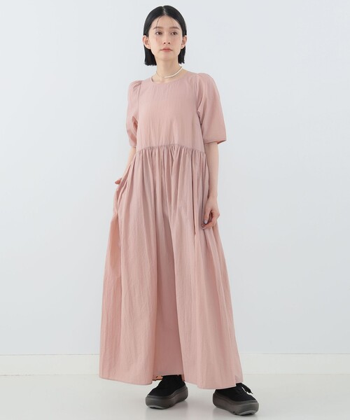 CAROLINA GLASER(カロリナ グレイサー)の「【COLLABORATION】Aya / フリルベスト付 ワンピース(ワンピース・レディース・インディゴブルー/ピンク・SMALL/MEDIUM)」の17枚目の写真
