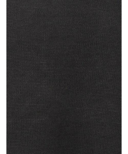 Lugnoncure（ルノンキュール）の「編地切替配色クルーネックニット（ニット/セーター・レディース・グレー/チャコールグレー/オフホワイト・F）」の21枚目の写真