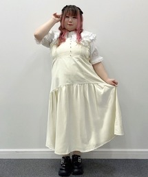 夢展望（ユメテンボウ）の「【大きいサイズ】マーメイドデニムキャミワンピース（ワンピース）」