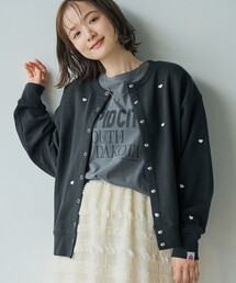 SunnySports(サニースポーツ)別注裏毛スナップカーディガン