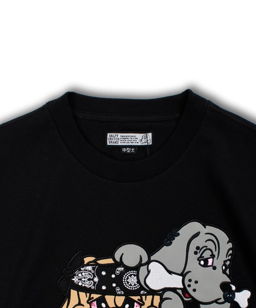 GALFY(ガルフィー)の「【GALFY/ガルフィー】袖を忘れしTシャツ(Tシャツ/カットソー・メンズ・スミクロ/ホワイト/ブラック・L/XL)」の11枚目の写真