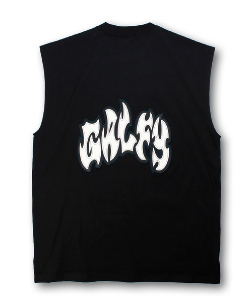 GALFY(ガルフィー)の「【GALFY/ガルフィー】袖を忘れしTシャツ(Tシャツ/カットソー・メンズ・スミクロ/ホワイト/ブラック・L/XL)」の8枚目の写真