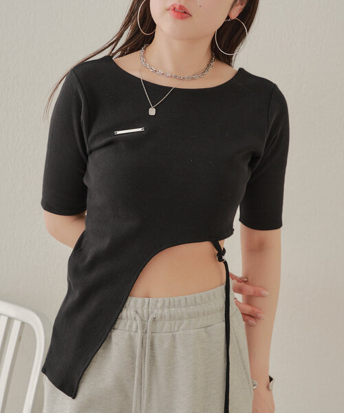 GUEST JOCONDE　半袖　カットソー　44 セール/ブランド古着】半袖カットソー（Tシャツ/カットソー
