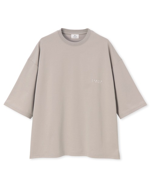 LANVIN en Bleu（ランバンオンブルー）の「2層構造 COOLMAX(クールマックス) ルーズフィット シンプルTシャツ（Tシャツ/カットソー・メンズ・ホワイト/ブラック/グレイッシュベージュ・50/48/46/52）」の14枚目の写真