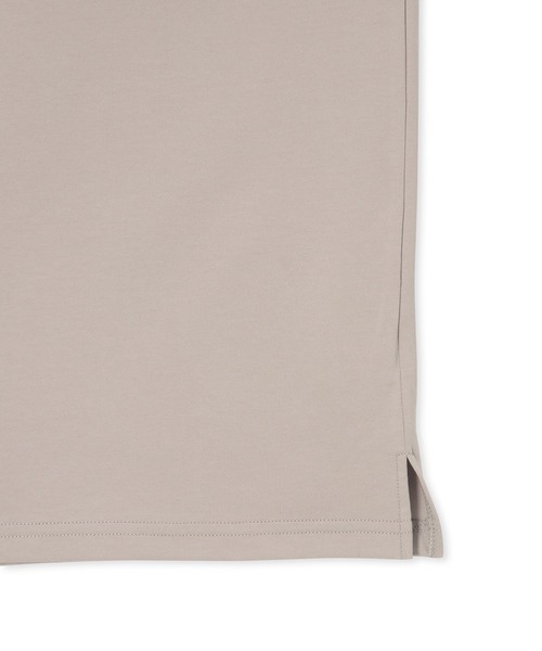 LANVIN en Bleu（ランバンオンブルー）の「2層構造 COOLMAX(クールマックス) ルーズフィット シンプルTシャツ（Tシャツ/カットソー・メンズ・ホワイト/ブラック/グレイッシュベージュ・50/48/46/52）」の17枚目の写真