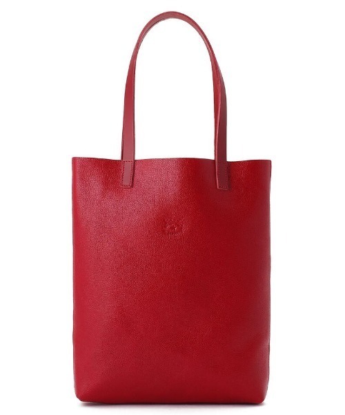IL BISONTE（イルビゾンテ）の「IL BISONTE / ORIGINAL LEATHER / TOTE BAG（トートバッグ・レディース・レッド/グレー/ネイビー/ダークブラウン/ブラック/ライトブラウン/ナチュラル・FREE）」の7枚目の写真