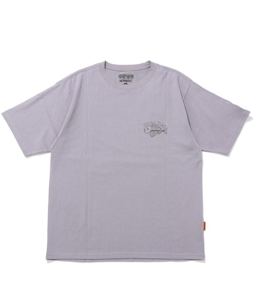 KRIFF MAYER(クリフメイヤー)の「ウェットプロテクトT(釣り)(Tシャツ/カットソー・メンズ・チャコール/ライトグリーン/オレンジ/グレー/オフホワイト/パープル・X-LARGE/MEDIUM/LARGE)」の10枚目の写真