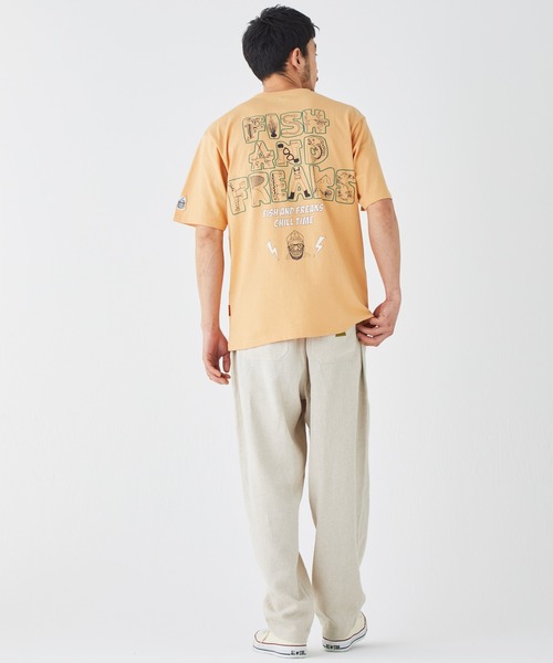 KRIFF MAYER(クリフメイヤー)の「ウェットプロテクトT(釣り)(Tシャツ/カットソー・メンズ・チャコール/ライトグリーン/オレンジ/グレー/オフホワイト/パープル・X-LARGE/MEDIUM/LARGE)」の22枚目の写真