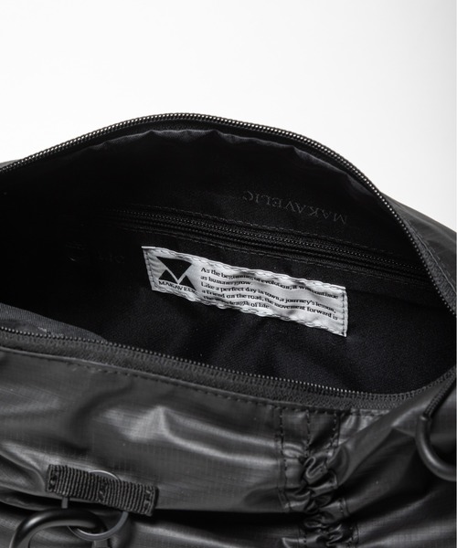 MAKAVELIC(マキャベリック)の「Across Shoulder Bag(ショルダーバッグ・メンズ・ブラック・ONESIZE)」の9枚目の写真