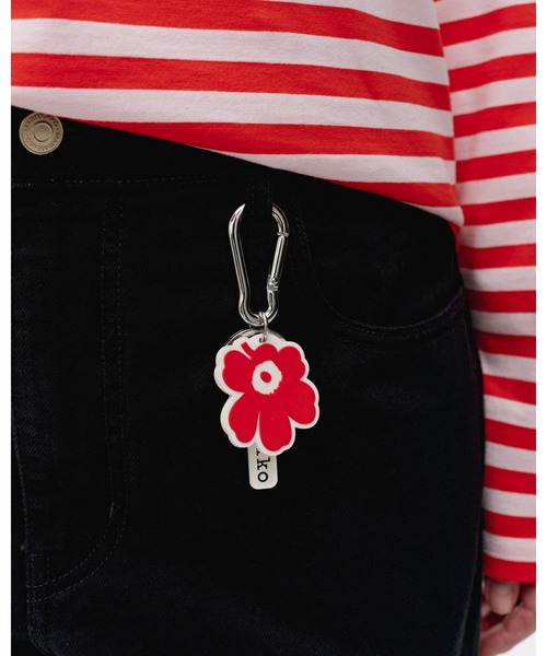 marimekko(マリメッコ)の「【ノベルティ付】Roadie / CASH&CARRY shoulder bag&【kioski】Aallokas Unikko / key ring《ZOZO限定》(ショルダーバッグ・レディース・ブラック・FREE)」の15枚目の写真