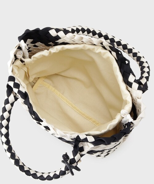 UNTITLED（アンタイトル）の「カラーメッシュトート（トートバッグ・レディース・アイボリー系4/ダークグリーン系4/ベージュ系4・99）」の11枚目の写真