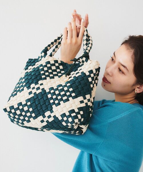 UNTITLED（アンタイトル）の「カラーメッシュトート（トートバッグ・レディース・アイボリー系4/ダークグリーン系4/ベージュ系4・99）」の21枚目の写真