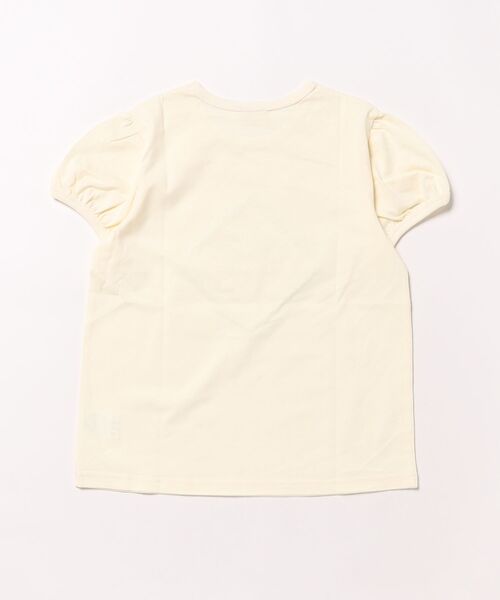 la poche biscuit（ラポシェビスキュイ）の「さくらんぼTシャツ（Tシャツ/カットソー・キッズ・アイボリー/ピンク/サックスブルー・80/90/100/110/120/130/140）」の10枚目の写真