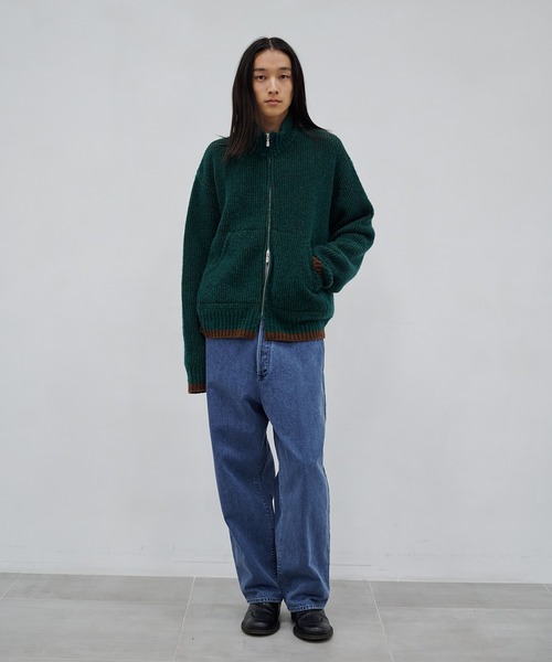CONZ（コンズ）の「WIDE DENIM PT　USED（デニムパンツ・メンズ・インディゴブルー・M/S）」の8枚目の写真