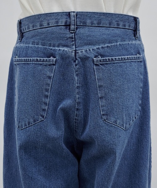 CONZ（コンズ）の「WIDE DENIM PT　USED（デニムパンツ・メンズ・インディゴブルー・M/S）」の3枚目の写真