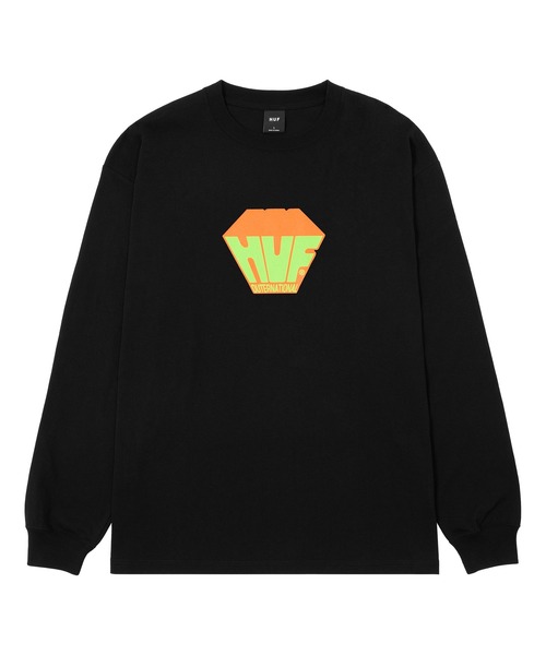 HUF（ハフ）の「BIG BLOCK LS TEE（Tシャツ/カットソー・メンズ・ブラック/ブルー/ホワイト・X-SMALL/SMALL/MEDIUM/LARGE/X-LARGE/XX-LARGE）」の19枚目の写真