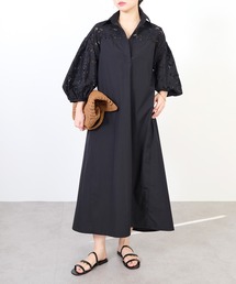 TICCA ダークグレー ポロスタイルワンピース新品