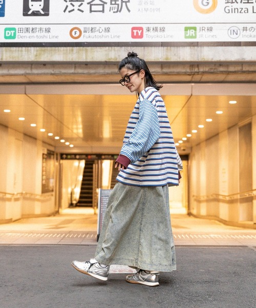 Fishs Eddy(フィッシュエディ)】ボーダープルオーバー【UNISEX