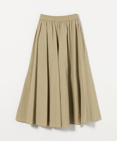 green label relaxing（グリーンレーベルリラクシング）の「ボリューム ギャザー フレア スカート（スカート・レディース・ブラック/ベージュ/ケリーグリーン・FREE）」の21枚目の写真