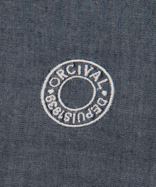 ORCIVAL（オーシバル）の「ORCIVAL | ダンガリー セーラーワンピース WOMEN（ワンピース・レディース・ダークネイビー/ブルー・1）」の10枚目の写真