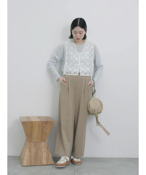 Samansa Mos2 blue（サマンサモスモスブルー）の「ジャーマントレーナー厚底スニーカー（ドレスシューズ・レディース・ブラック/オフホワイト・M/L）」の12枚目の写真