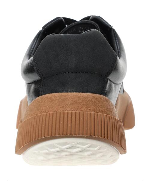 Samansa Mos2 blue（サマンサモスモスブルー）の「ジャーマントレーナー厚底スニーカー（ドレスシューズ・レディース・ブラック/オフホワイト・M/L）」の7枚目の写真