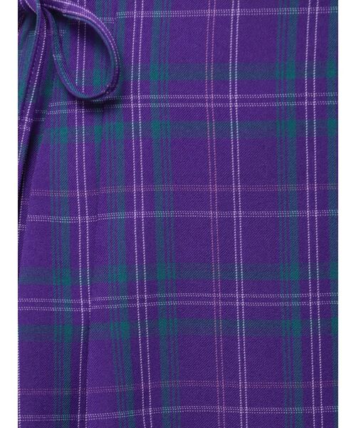 jouetie（ジュエティ）の「【FRUITSZIPPER仲川瑠夏】リボンプリーツスカート（スカート・レディース・パープル・MEDIUM）」の12枚目の写真