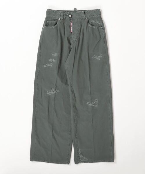 DSQUARED2(ディースクエアード)の「9 To 5 Cotton Pant /0251(チノパンツ・レディース・トップグレー/ベージュ・34/36)」の1枚目の写真