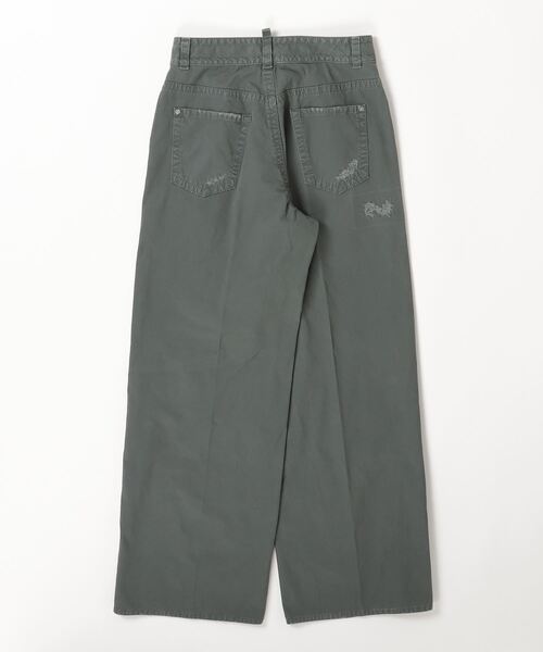 DSQUARED2(ディースクエアード)の「9 To 5 Cotton Pant /0251(チノパンツ・レディース・トップグレー/ベージュ・34/36)」の3枚目の写真