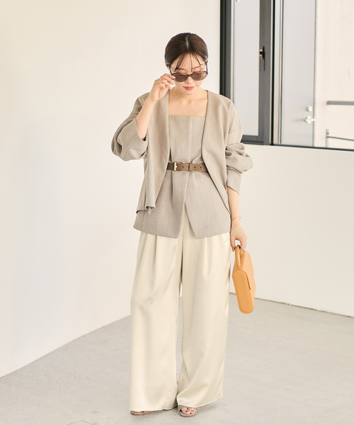plage｜linen nuance ボレロ | Rakuten Fashion(楽天