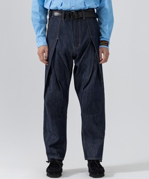 D.Nart.Ampta（ディーナ―トアンプタ）の「D.Nart.Ampta(ディー・ナート・アンプタ)5Tack Denim Slacks デニムスラックス デニムパンツ タックパンツ（デニムパンツ）」