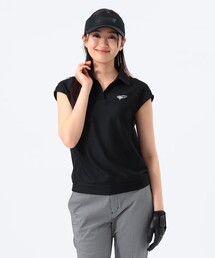 新品　ビームスゴルフ　レディースポロシャツ　黒 ビームスゴルフ(BEAMS GOLF) トップス | レディースゴルフウェア