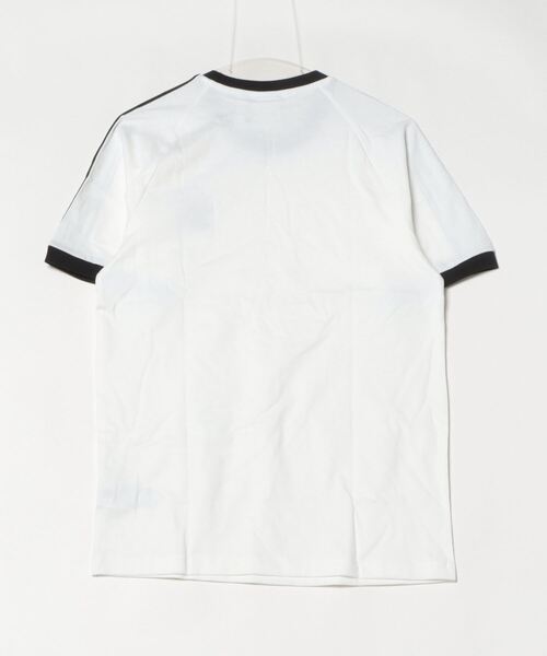 adidas（アディダス）の「adidas/アディダス　アディカラー クラシックス スリーストライプス Tシャツ（Tシャツ/カットソー・メンズ・ブラック/ホワイト/ベージュ/グリーン・MEDIUM/LARGE/X-LARGE）」の5枚目の写真