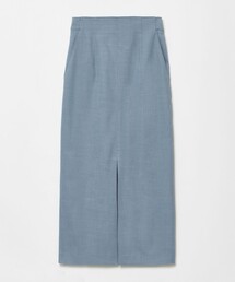 allureville | デニムライクスリットスカート(デニムスカート)