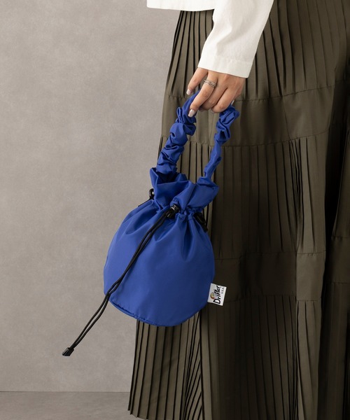Drifter(ドリフター)の「【Drifter】GATHER HANDLE POUCH DFV1209(ハンドバッグ・レディース・ブラック/ブルー/グリーン/ピンク・FREE)」の15枚目の写真