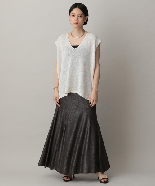 A part by（アパートバイ）の「ペーパーユルニットノースリーブ